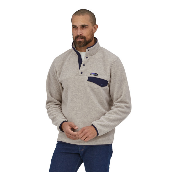 M' S LW SYNCH SNAP-T P/O Herren - Fleecepullover