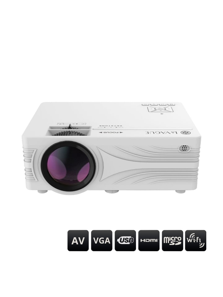 LA VAGUE LV-HD240 WI-FI BUNDLE LED-Projektor inkl. LV-STA100FP in weiß günstig kaufen onesize