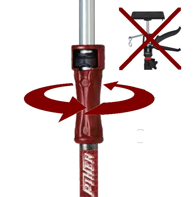 Suport telescopic Piher 30011 Multiprop, 95 - 170 cm