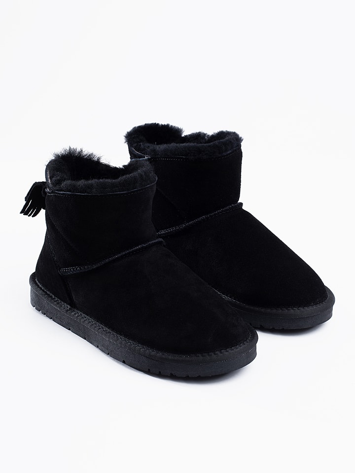 NICEBAY Leder-Winterboots 