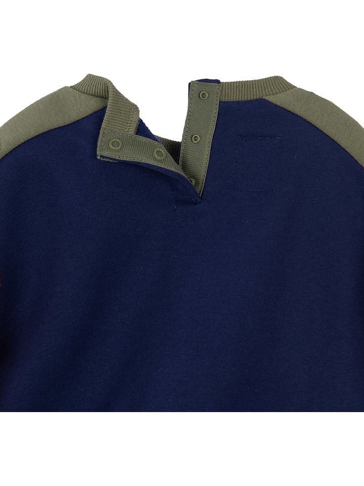 Levi's Kids Sweatshirt in Dunkelblau/ Orange/ Khaki günstig kaufen