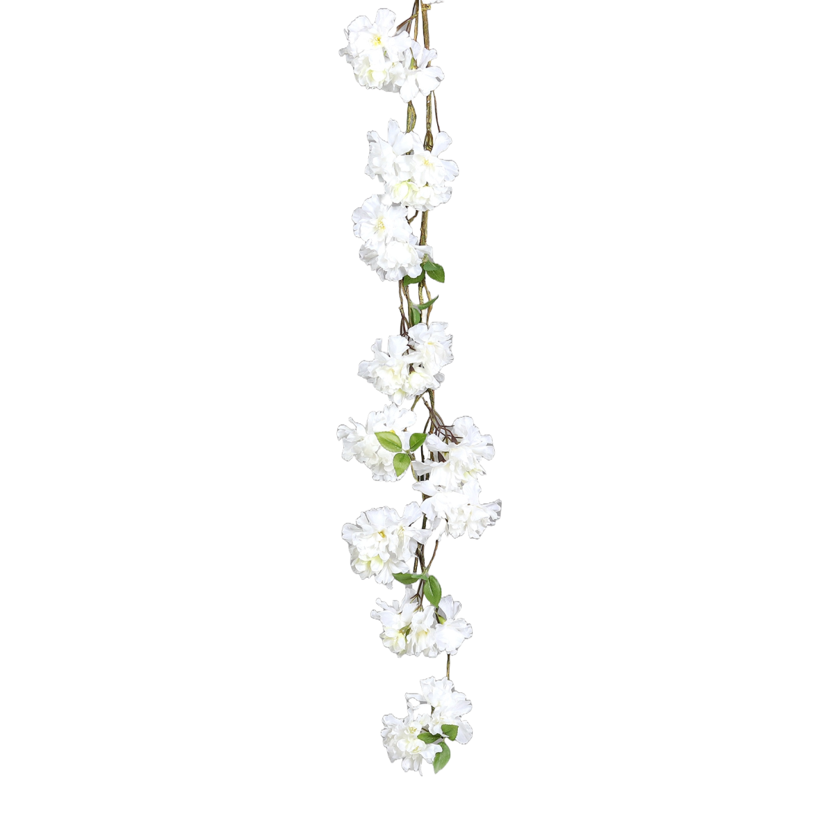Kirschblüten Kunstpflanze Girlande Cream