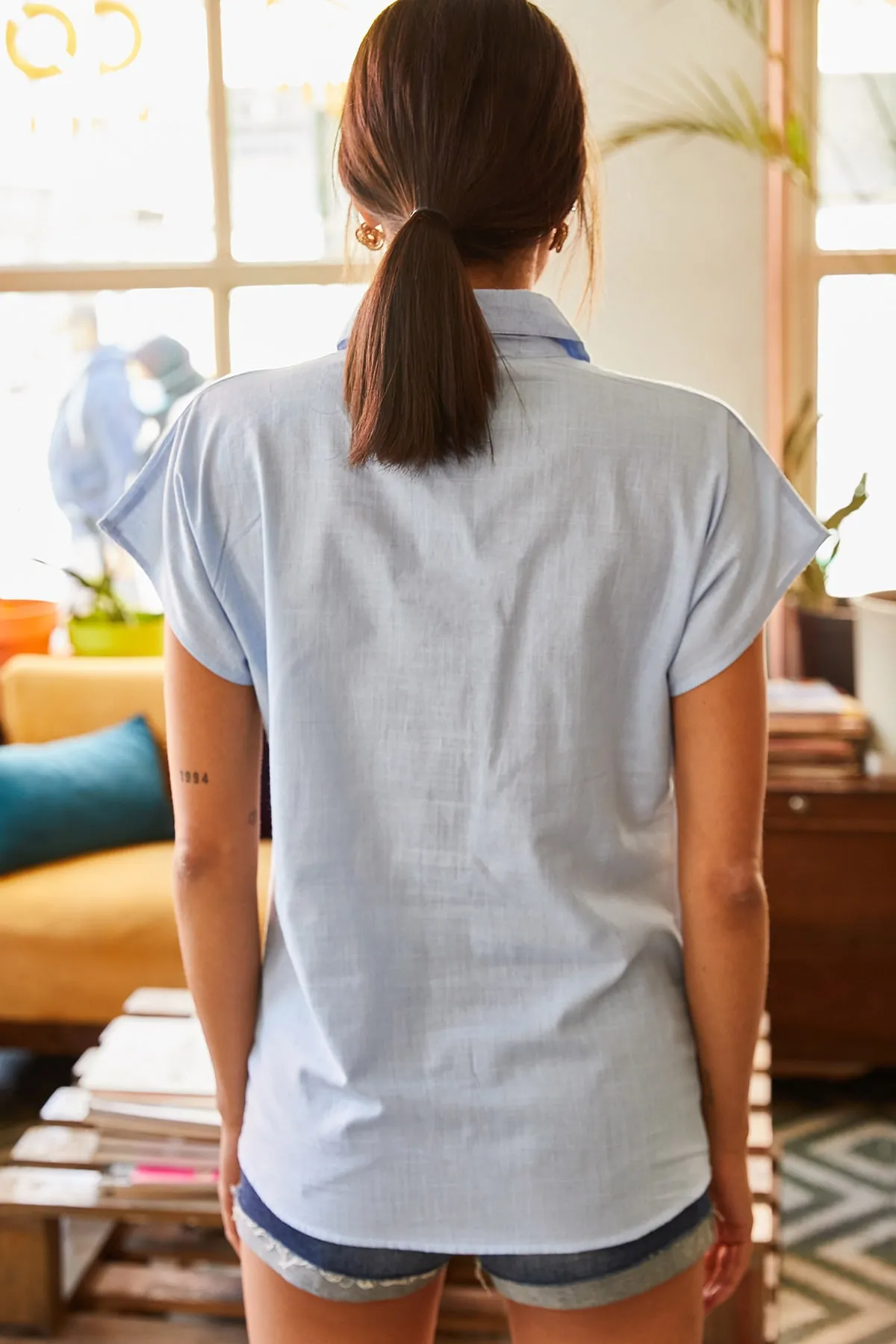 Olalook  Hemd - Blau - Regular Fit