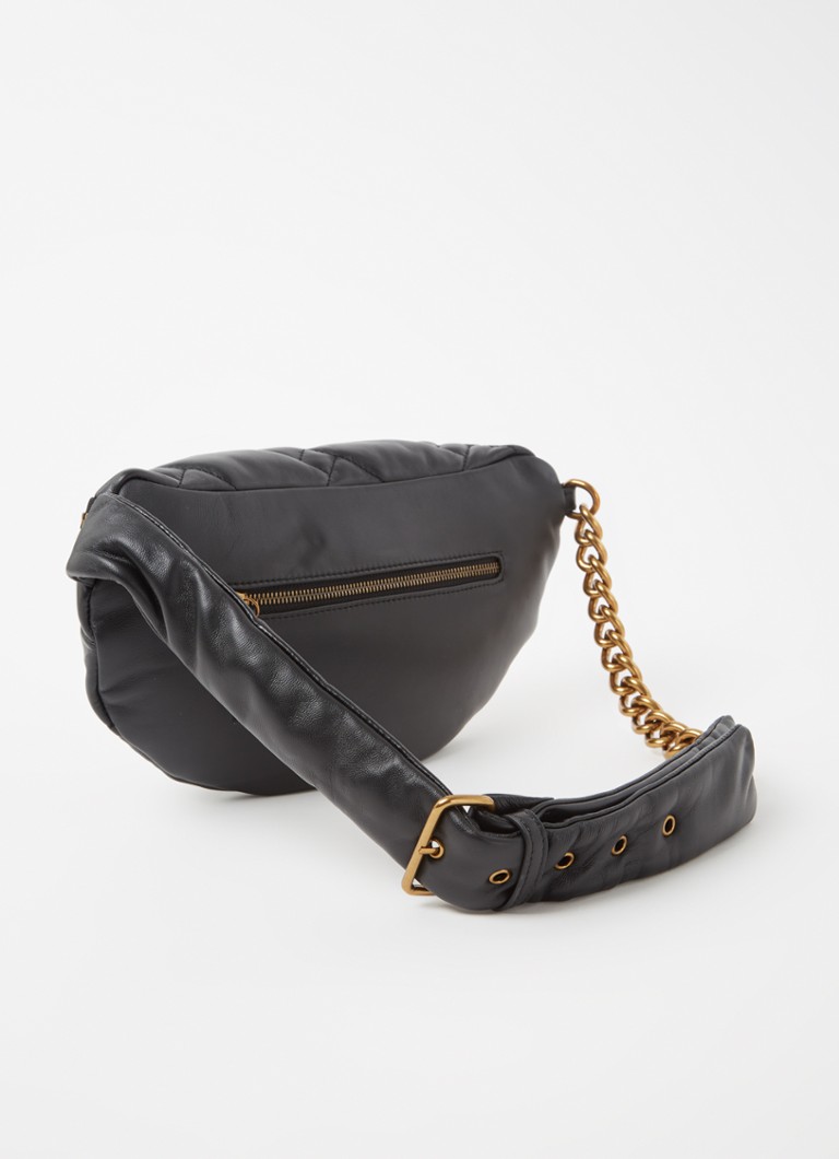 Geantă de talie Kurt Geiger Kensington din piele matlasată