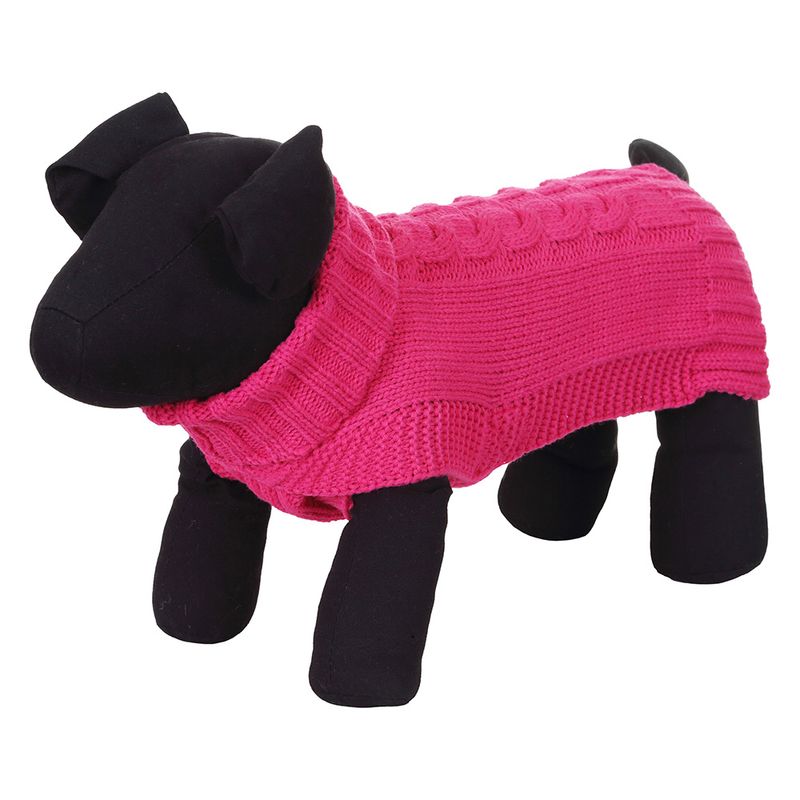 Rukka Hundepullover Wooly, himbeer zu TOP-Preisen