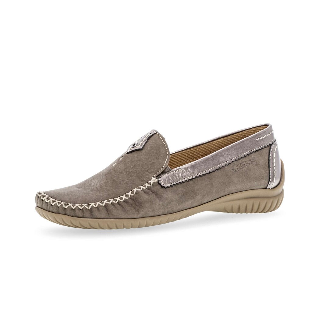 Gabor comfort Mokassin grau