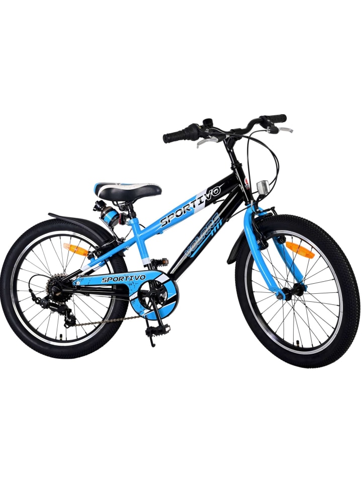 Volare Kinderfahrrad Sportivo für Jungen 20 Zoll Kinderrad in Blau, 7 Gänge 6 Jahre günstig kaufen onesize