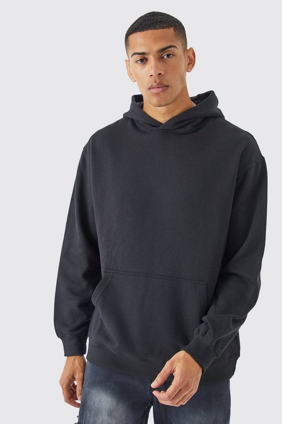 Oversize Hoodie mit Rosen-Print