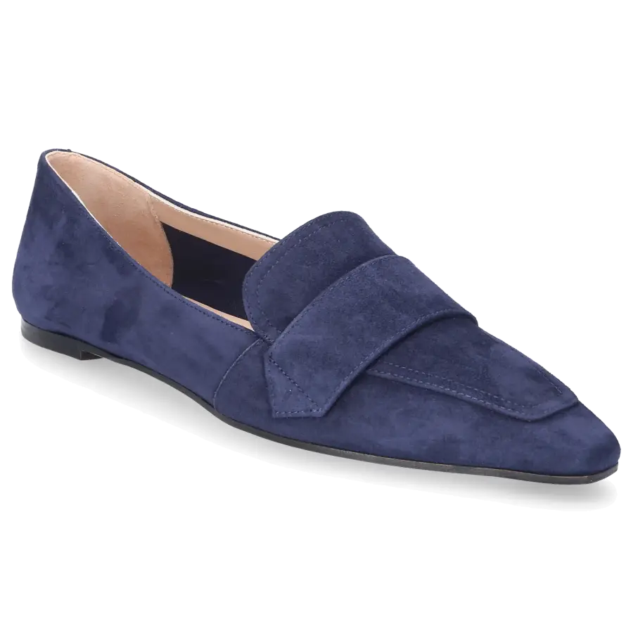 EN AVANT - Ballerinas X211028 Veloursleder - blau