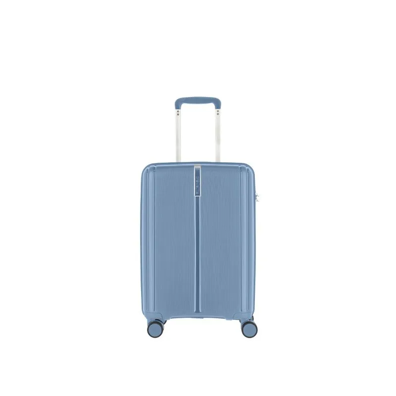 Travelite VAKA Kabinengepäck S mit 4 Rollen - Blaugrau
