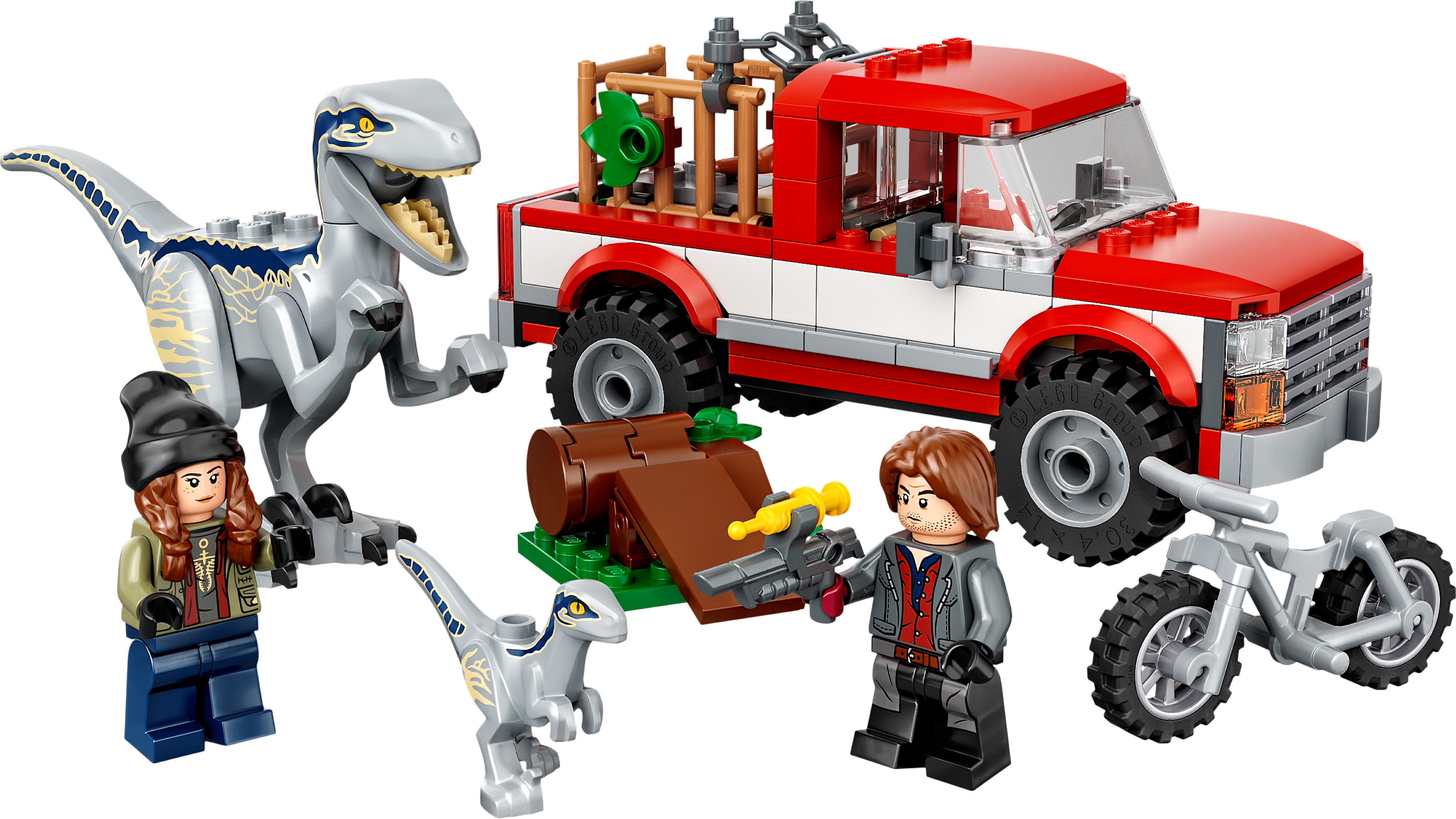 Blue & Beta in der Velociraptor-Falle 76946