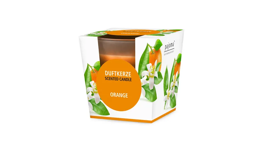 pajoma Duftkerze im Glas Orange orange