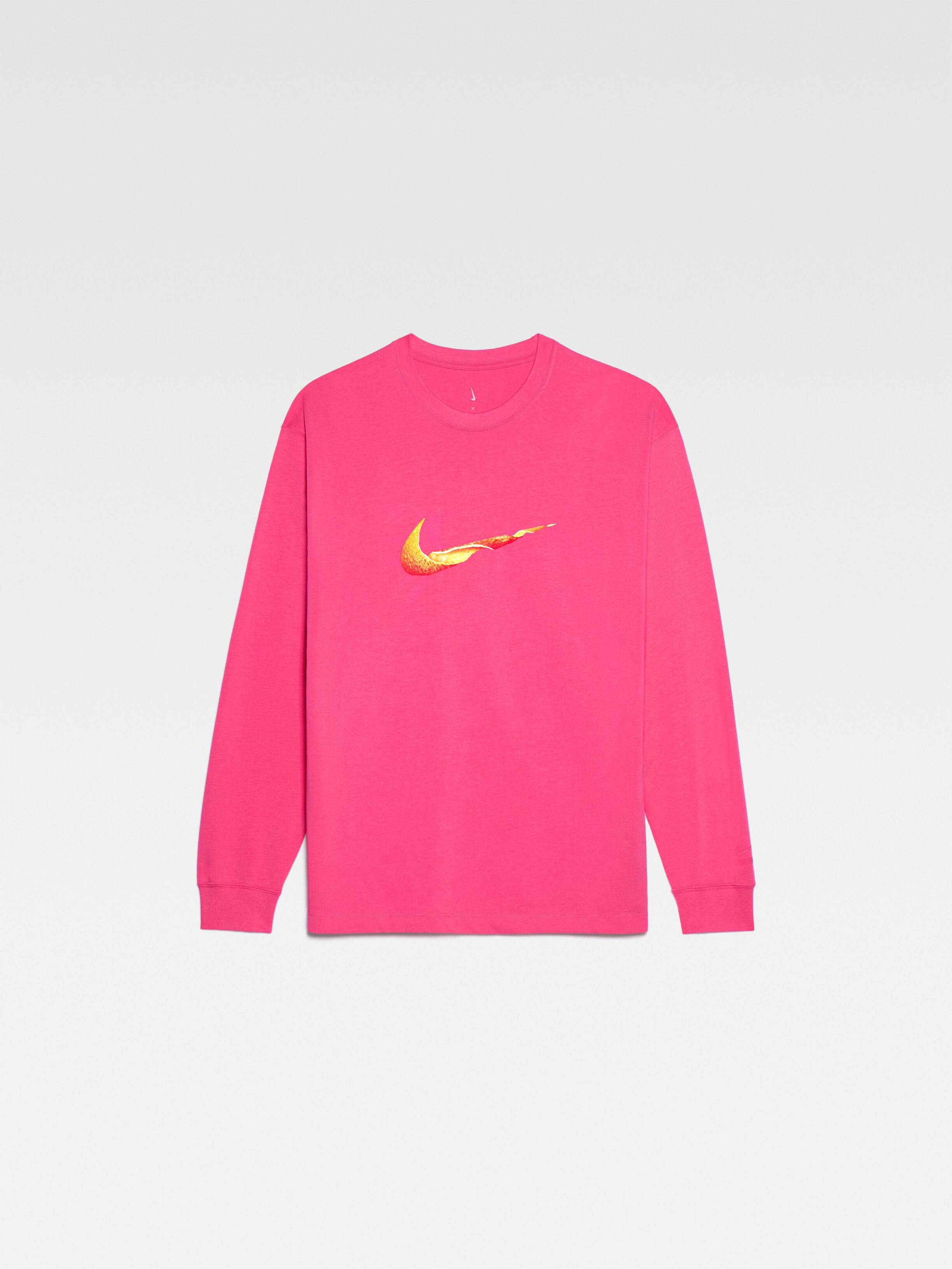 Le t-shirt manches longues orange JACQUEMUS + NIKE