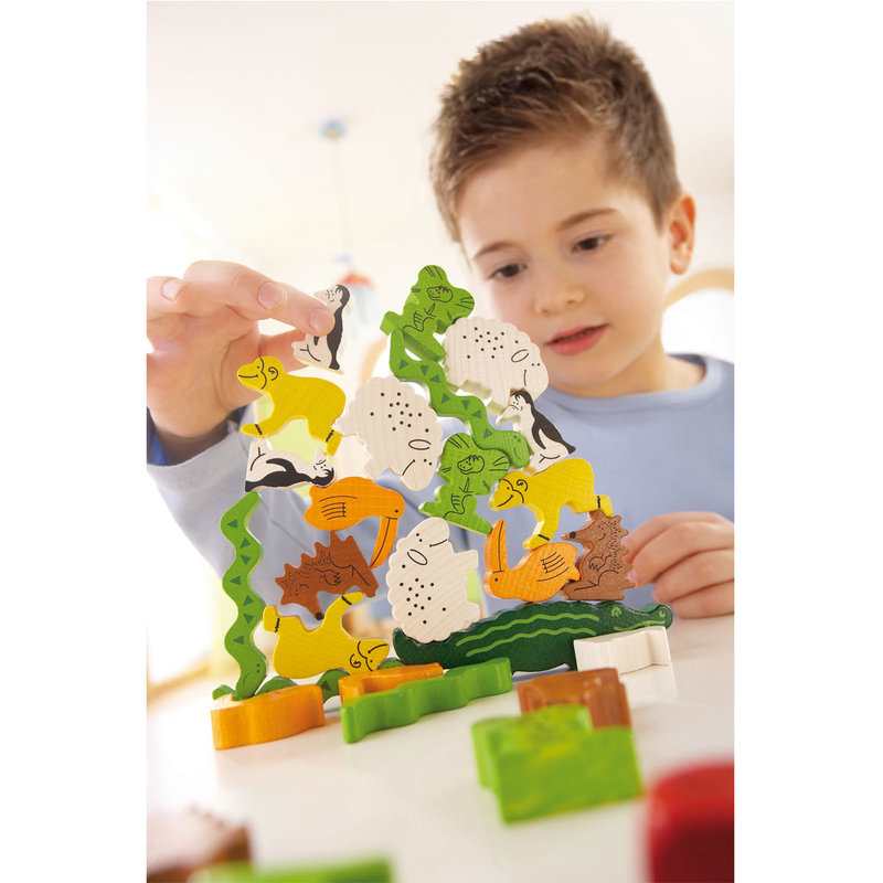 Jeu de société Pyramide d'animaux Haba