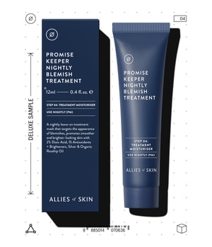 ALLIES OF SKIN Promise Keeper Nightly Blemish Treatment Gesichtscreme 12 ml