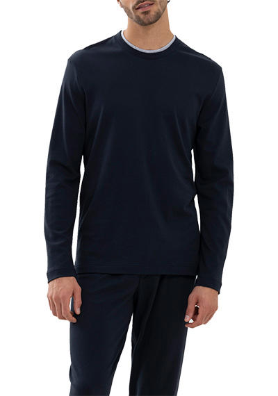 Mey, Longsleeve, Baumwolle-Viskose N8TEX®, indigo