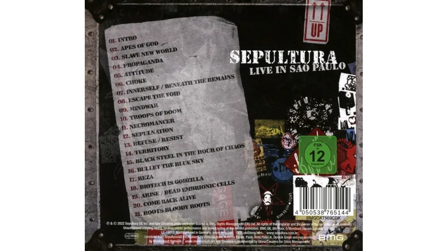 Live in Sao Paulo Digipak