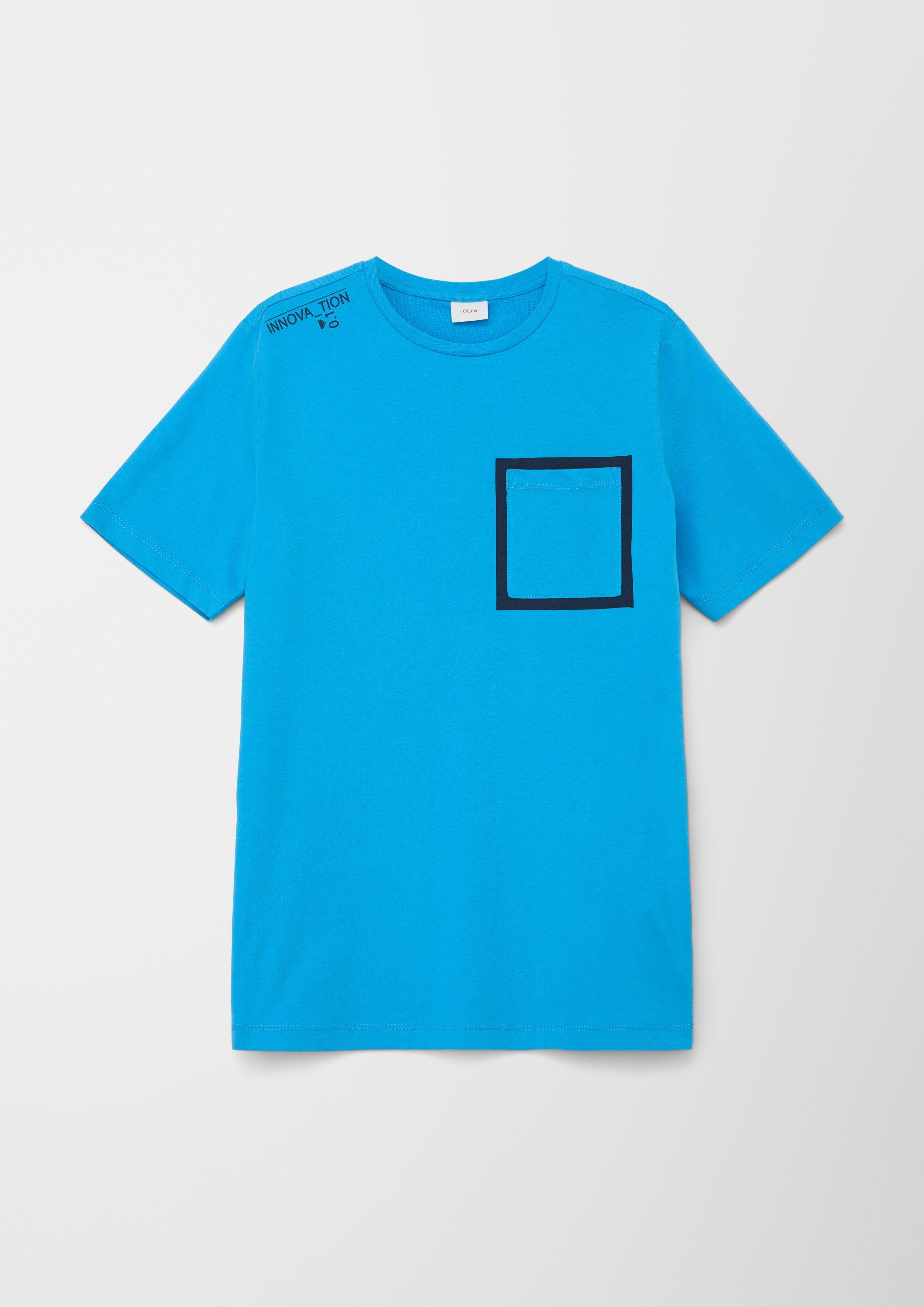 T-Shirt mit Brusttasche  2128284-6431