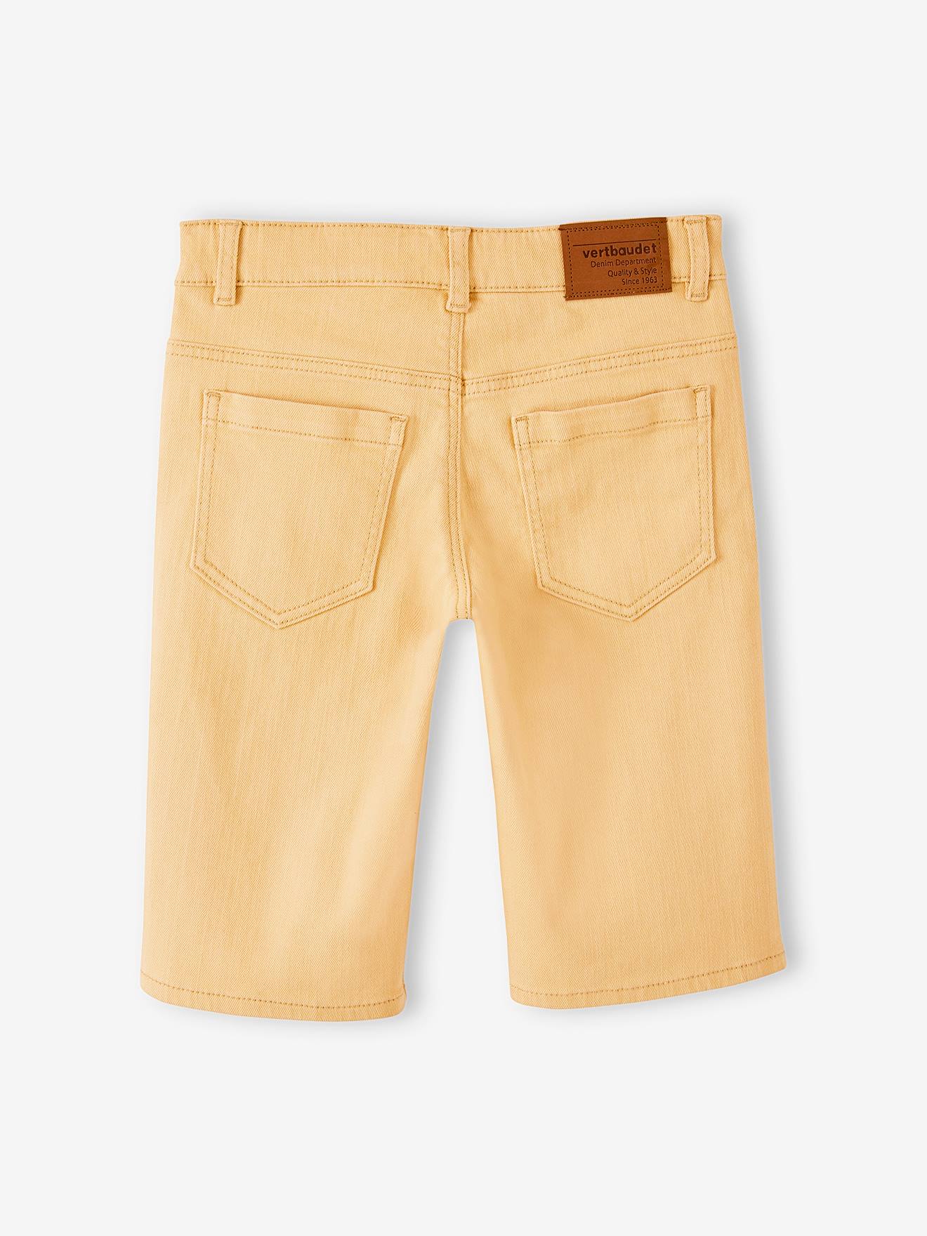 Vertbaudet Jungen Shorts Oeko-Tex - hellgelb