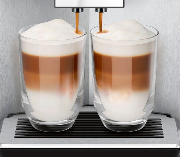 SIEMENS Kaffeevollautomat EQ.9 plus connect s500 TI9558X1DE, extra leise, automatische Reinigung, bis zu 10 individuelle Profile