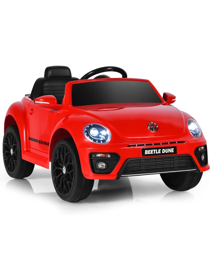 COSTWAY 12V VW Käfer Elektroauto in Rot günstig kaufen 47 cm
