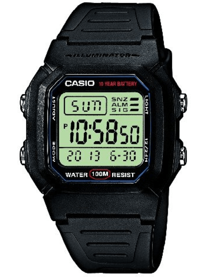 Casio Uhr in Schwarz günstig kaufen onesize