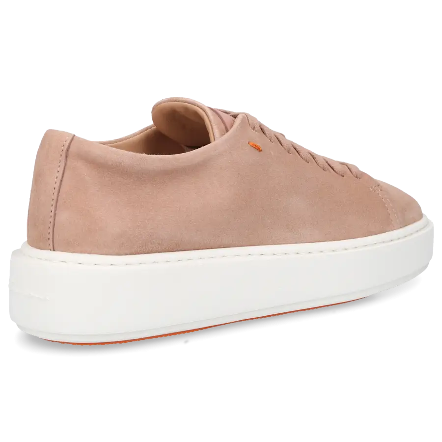 Santoni - Sneaker low 60994 Veloursleder - pink