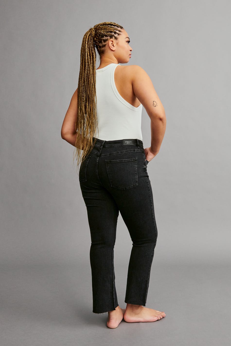 Kick flare jeans