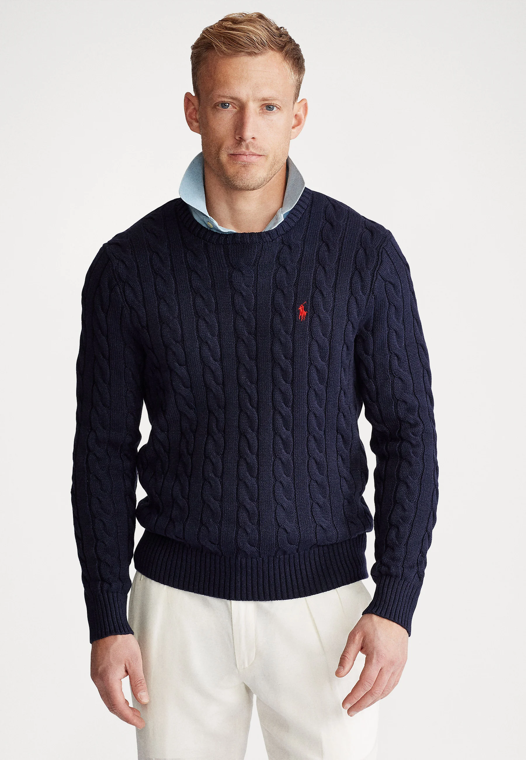 Suéter Polo Ralph Lauren Big & Tall DRIVER MANGA LARGA - Suéter