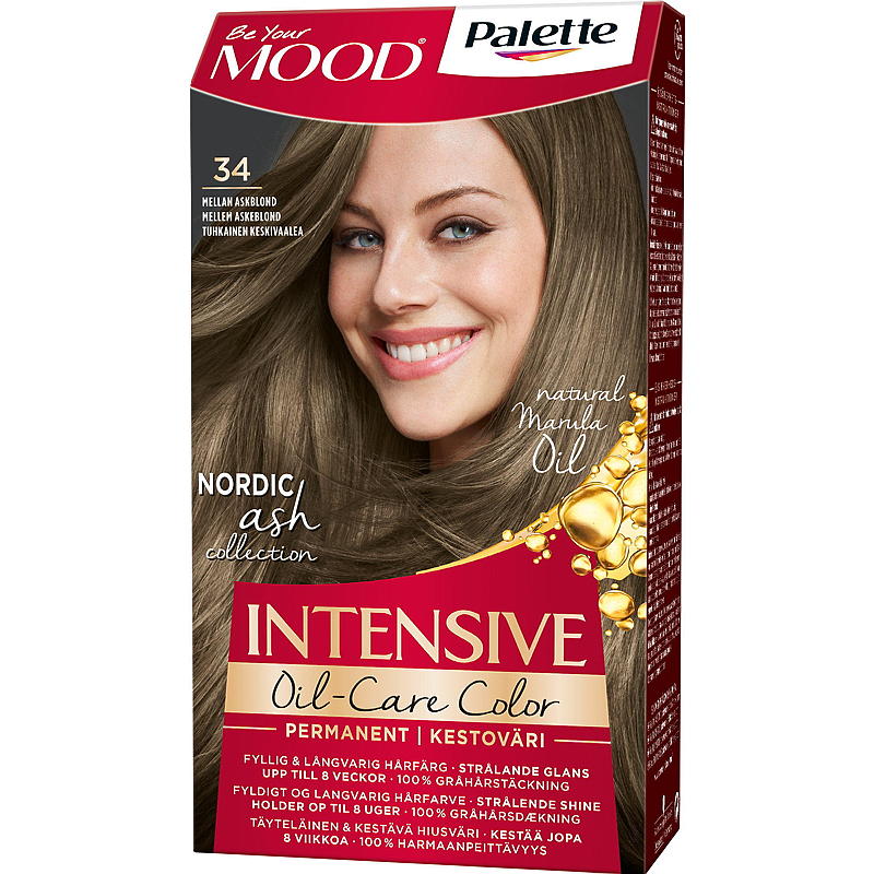Schwarzkopf Palette Mood 34 Light cinder blonde