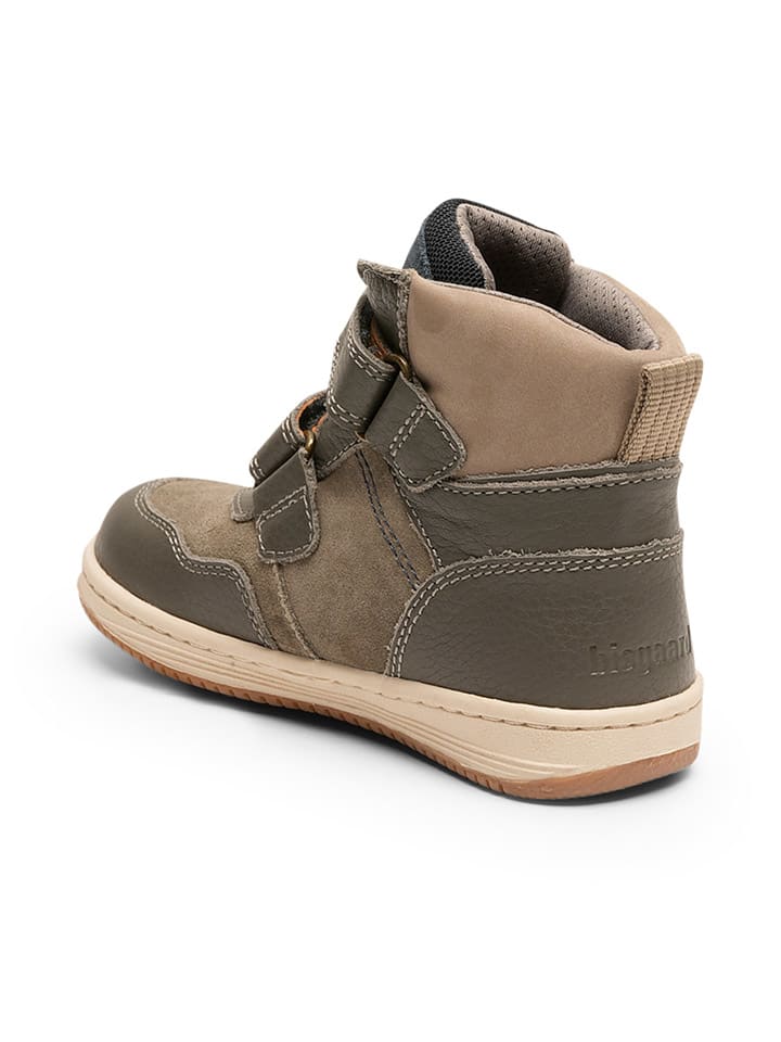 bisgaard Leder-Boots in Grau günstig kaufen