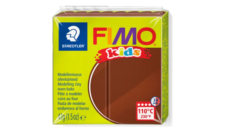 STAEDTLER Modelliermasse FIMO® Kids braun 42 g