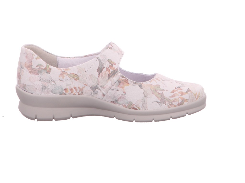 SEMLER Ballerinas weiss BLUME