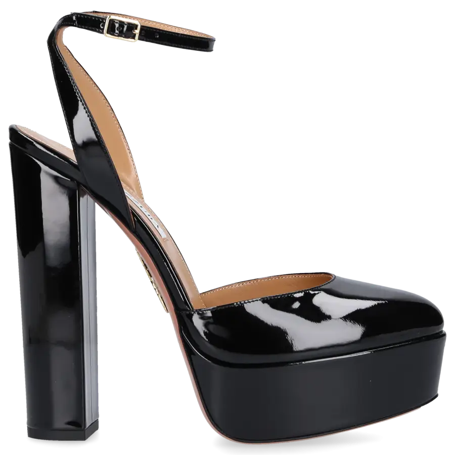 Aquazzura - Pumps SO HIGH 140 Lackleder - schwarz