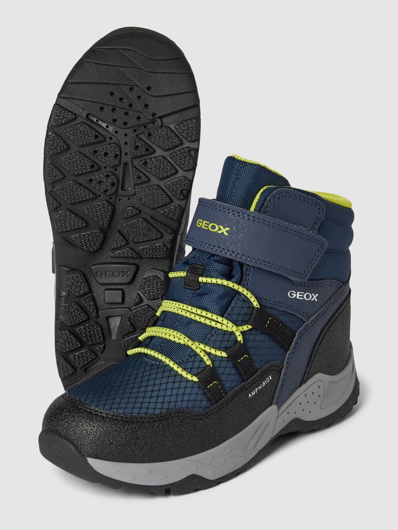 Halbschuhe mit Klettverschluss Modell 'SENTIERO' in marineblau