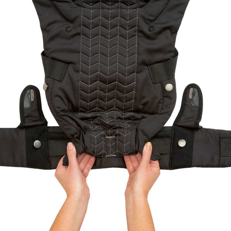 Porte-bébé 4 positions Upscale chevrons noir Infantino