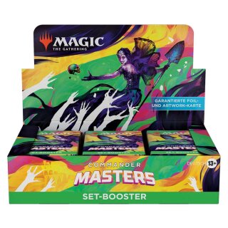 Magic the Gathering: Commander Masters - Set Booster Display (24) (DE)