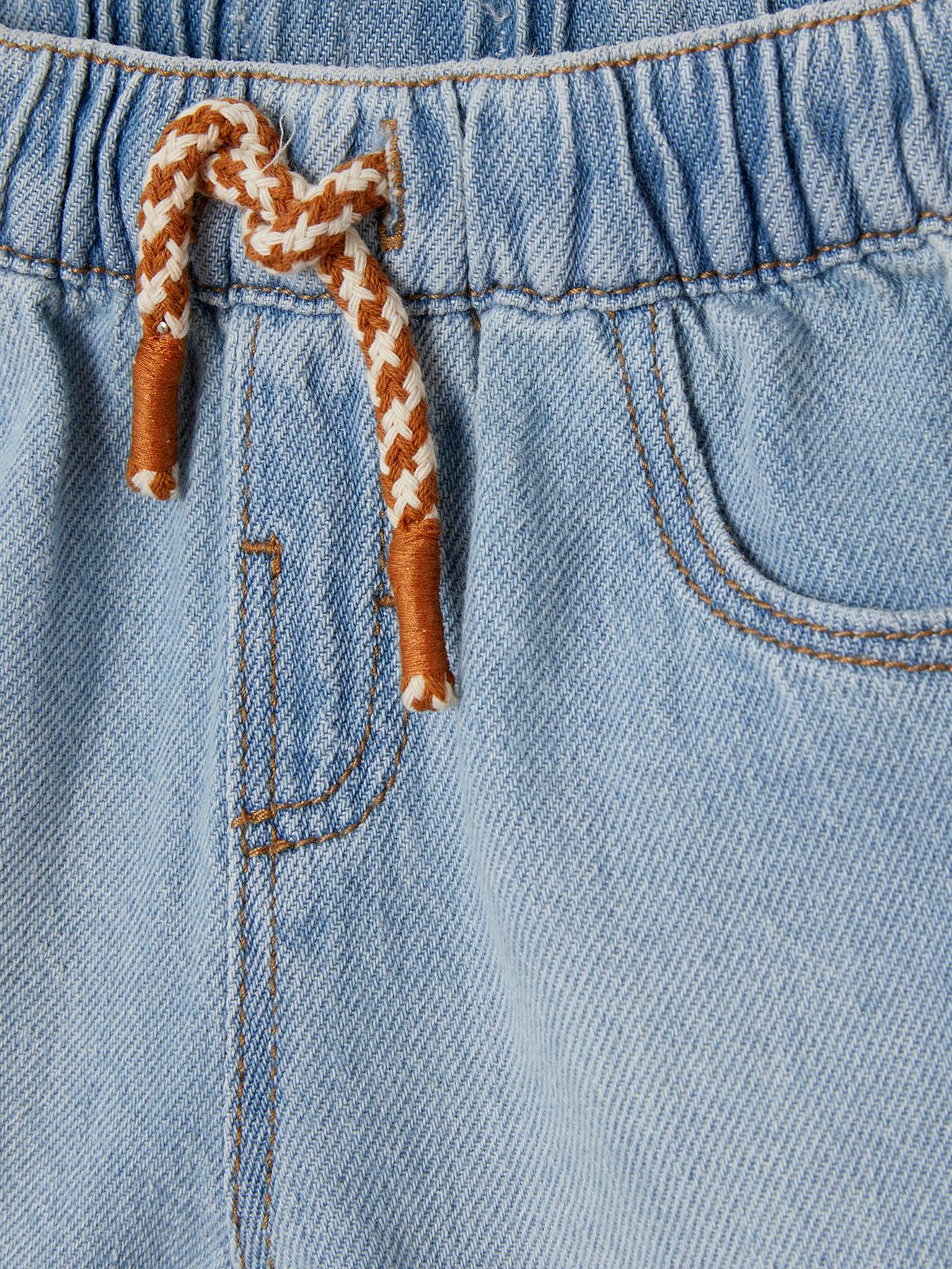 Short en denim bébé double stone