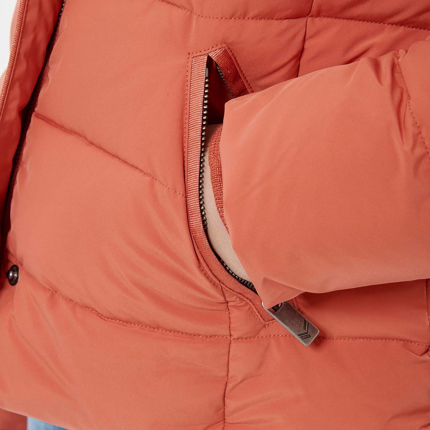 DIBBY  Doudoune orange femme