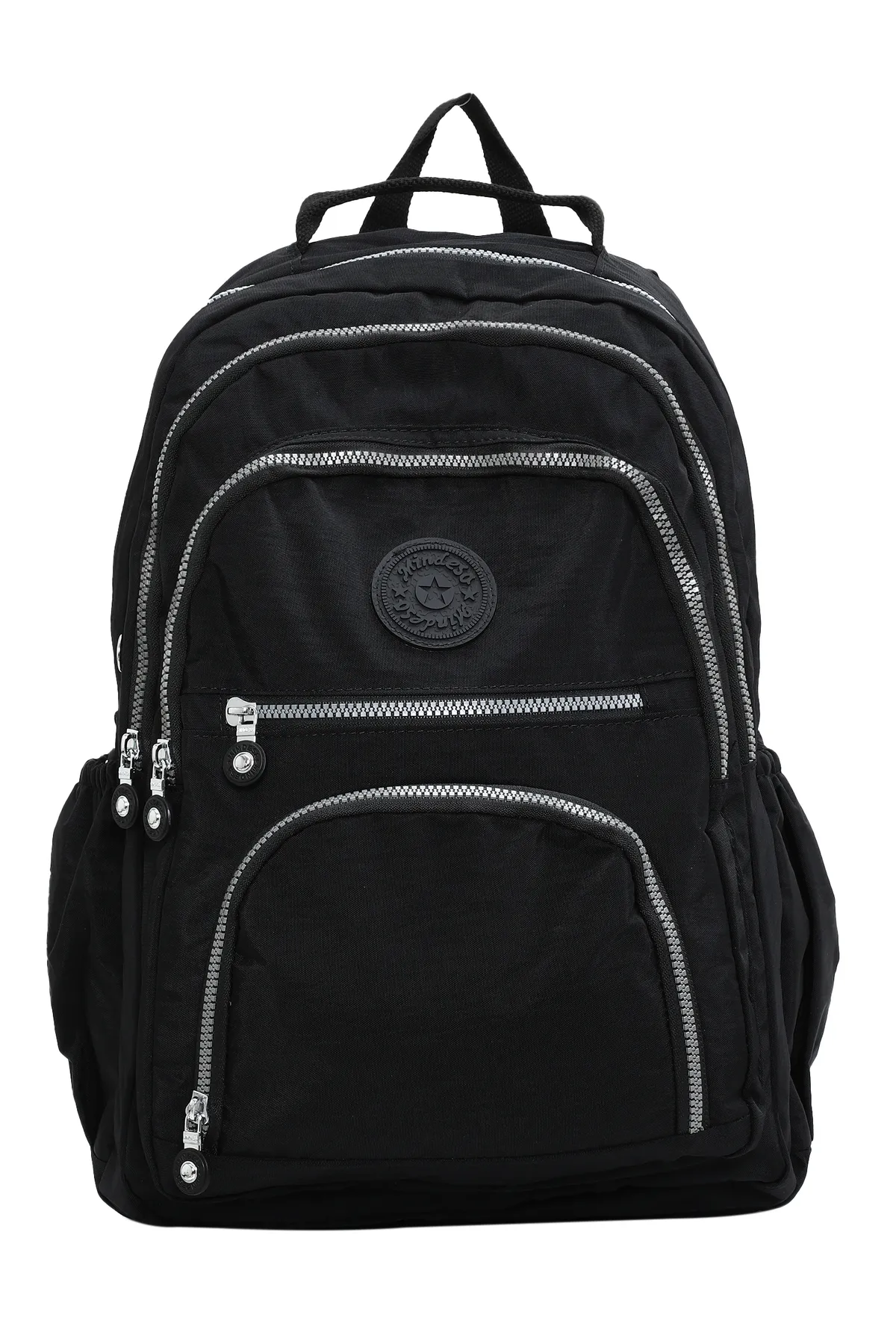 Mindesa  Rucksack - Schwarz - Unifarben