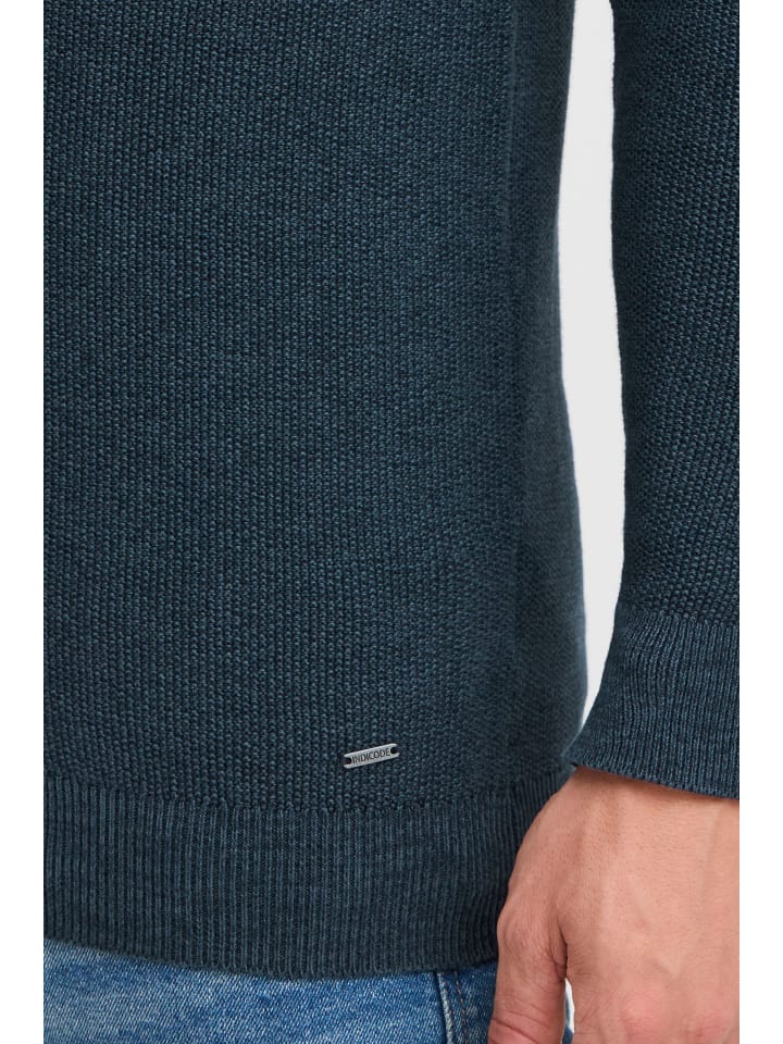 INDICODE Strickjacke IDJadan 35842MM modische Strickjacke in dunkelblau günstig kaufen