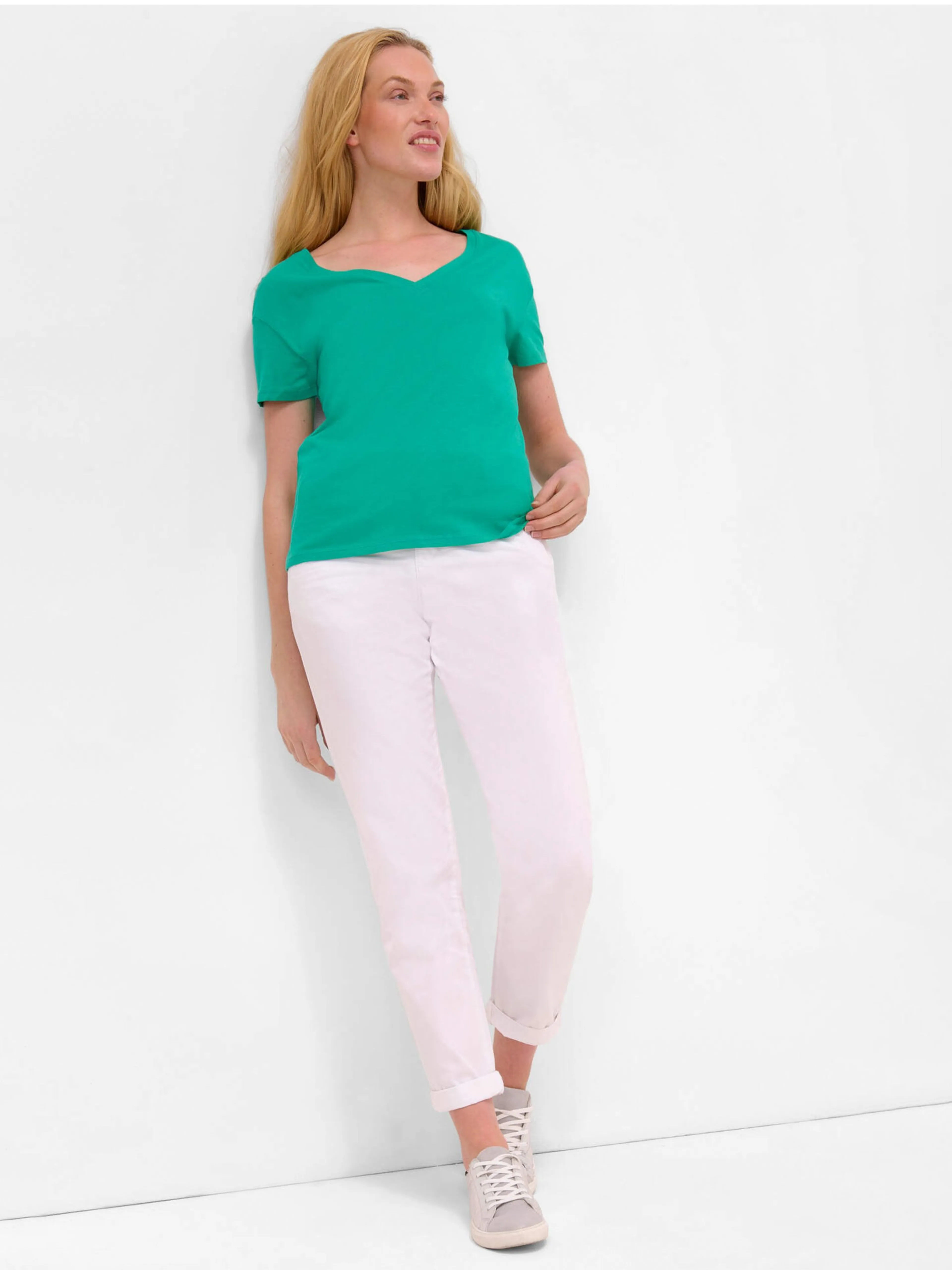 Grünes Basic T-Shirt ORSAY