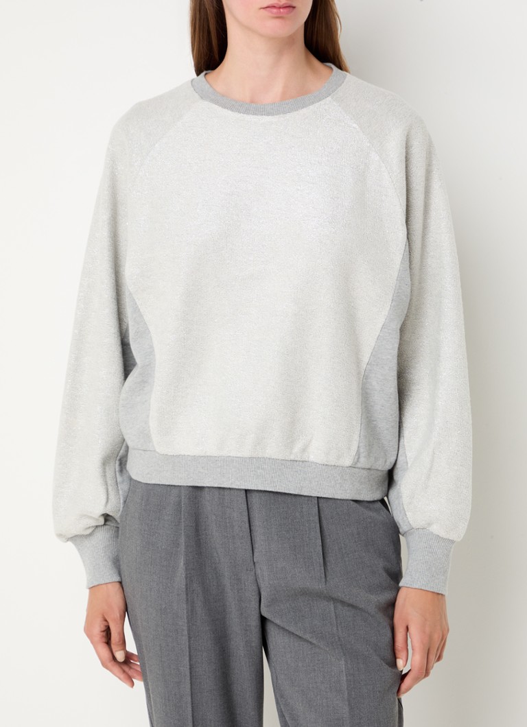 Maglione estivo con lurex ed elasticità