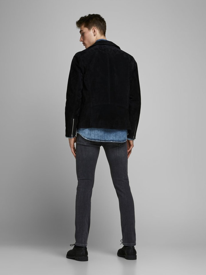 Jack & Jones Jeans GLENN Skinny Tapered JJI GLENN ORIGINAL AM in Schwarz-2 günstig kaufen W31/L34