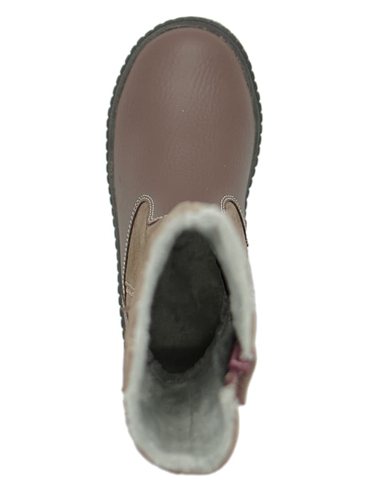 lamino Leder-Boots in Mauve günstig kaufen