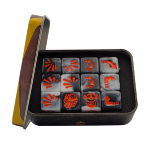 Necromunda - Vehicle Dice Set - Smoke (12)