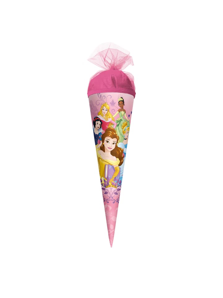 ROTH Geschenk-Schultüte klein Disney Princess 50 cm in Rosa günstig kaufen onesize