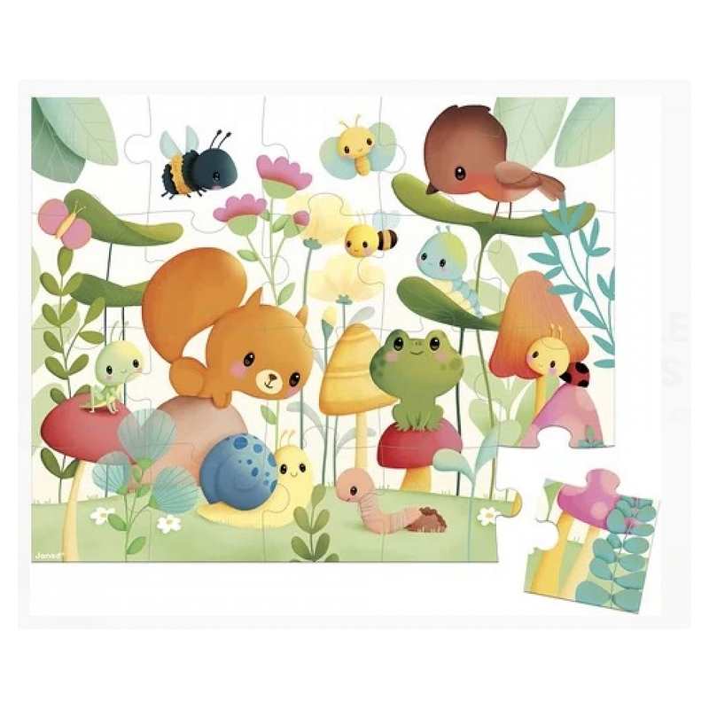 Puzzle Les compagnons du jardin 20 pièces