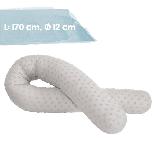 Baby Geschenkset Kuscheln & Spielen, silbergrau