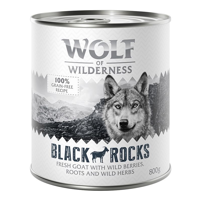 Wolf of Wilderness Adult 6 x 800 g - Single Protein